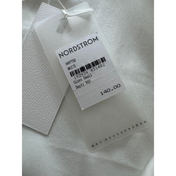 New ~  ENDLESS ROSE ~ Satin Mini Dress Size S Stunning ~ ANTHROPOLOGIE - Picture 8 of 12